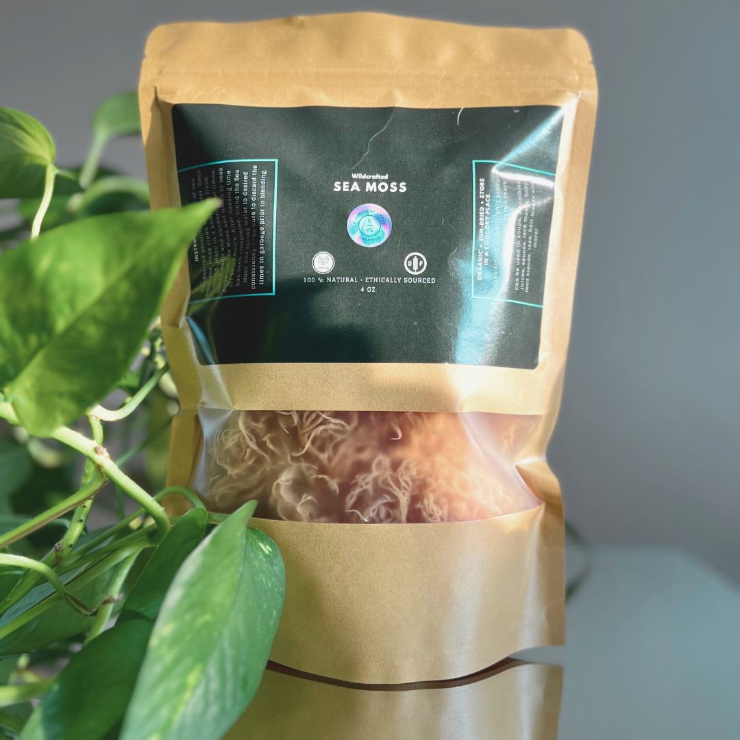 Raw Wildcrafted Sea Moss | Sun-Dried 4oz